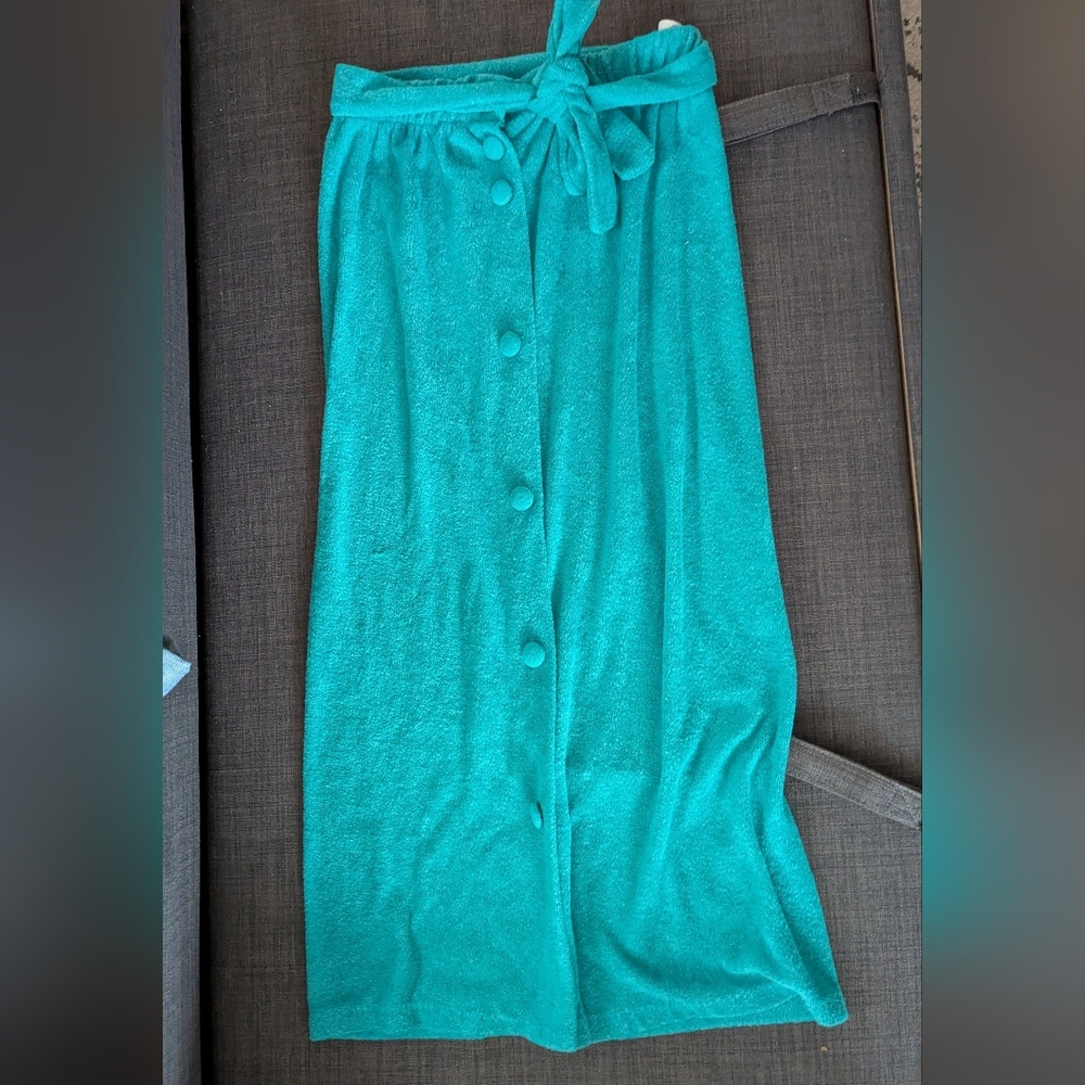 Vintage Terry Cloth Skirt